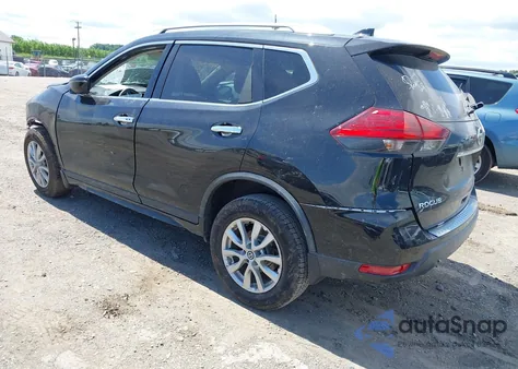2017 Nissan Rogue Sv z USA, uszkodzony, nr VIN KNMAT2MV5HP593807